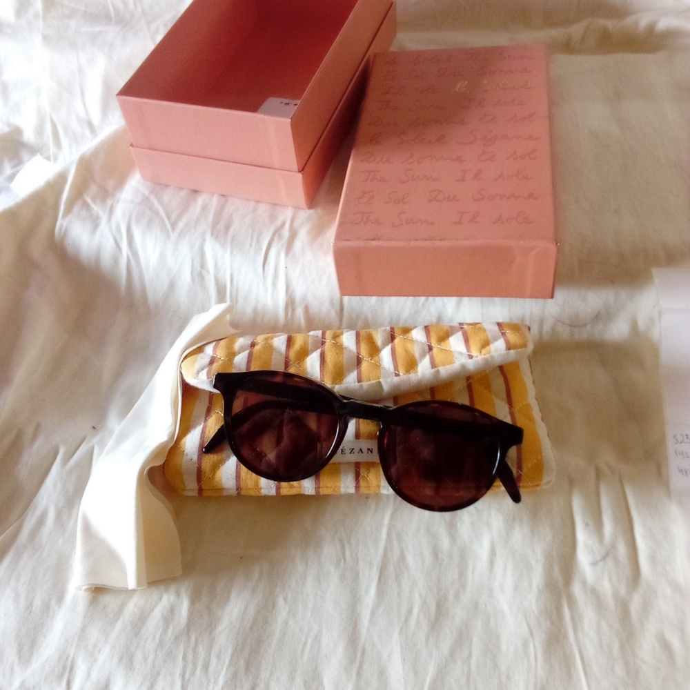 NEW SEZANE Penelope Sunglasses Tortoiseshell S251SOL008M - Picture 1 of 3